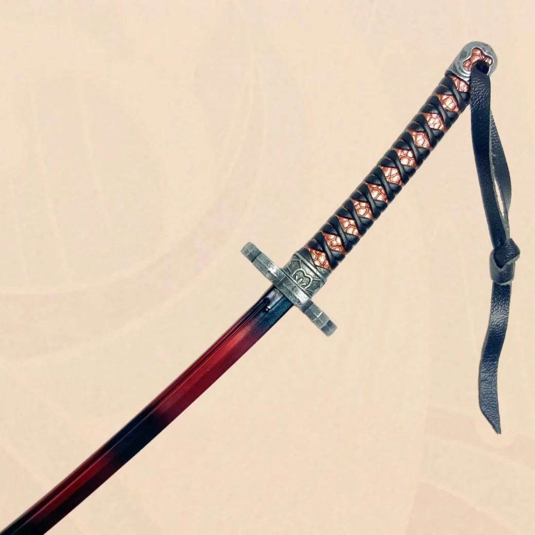 9.4 inch Sekiro Mortal Blade Metalen Katana Zwaard Japanse Katana Originele Samurai Sabel Ninja Mes Cosplay Accessoires Prop Speelgoed