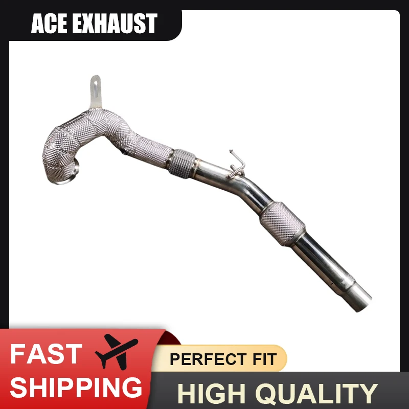 

ACE Car Accessories Exhaust Pipe Suitable for VolkSwagon VW SAGITAR Downpipe High Quality SUS304 Exhaust Systems With catalysis
