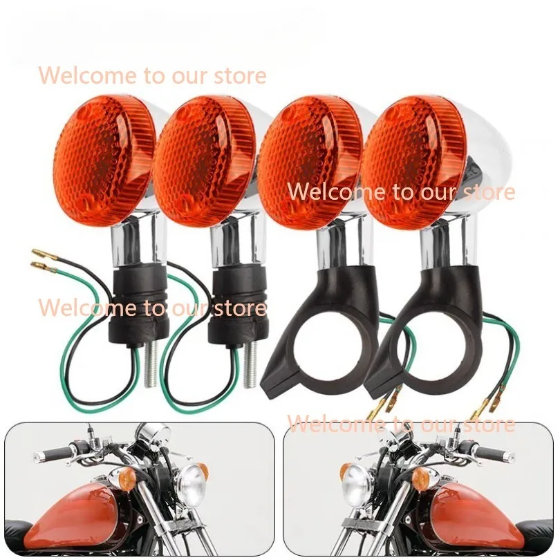 For Honda Iron Horse 400/600 Magna 250/750,Motorcycle Front And Rear Turn Light Turning Signal Lamp , Command Lights