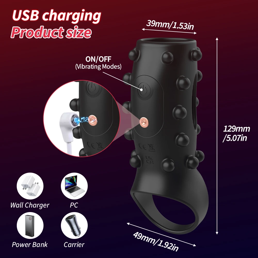 يمكن ارتداؤها كم للقضيب خاتم الديك هزاز الجنس لعب للبالغين تهتز خواتم القضيب تأخير المدرب محفز الرجال ألعاب مثيرة #1