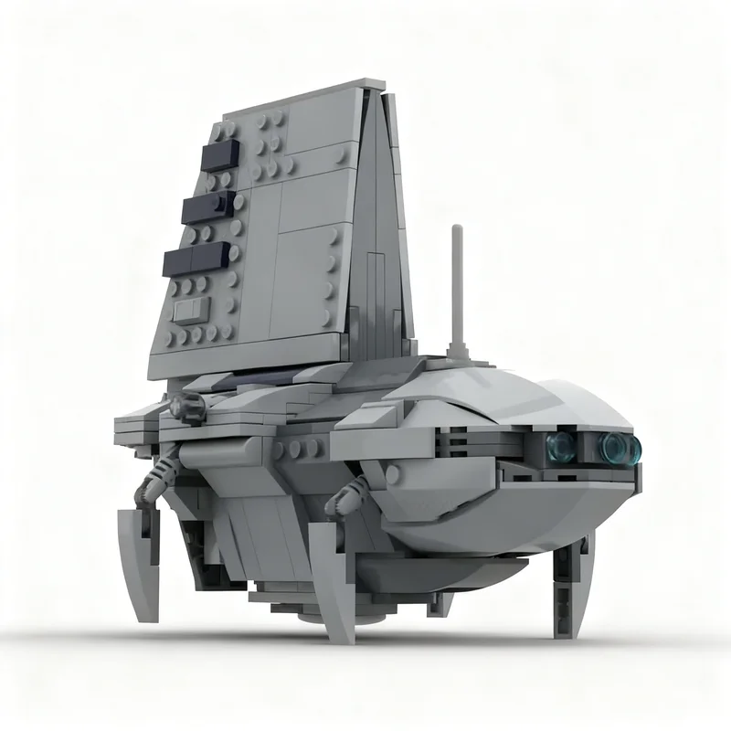 

493PCS MOC Space Battle Sheathipede Class Separatist Shuttle Model Creative Building Blocks Assembly Building Blocks Gift Set