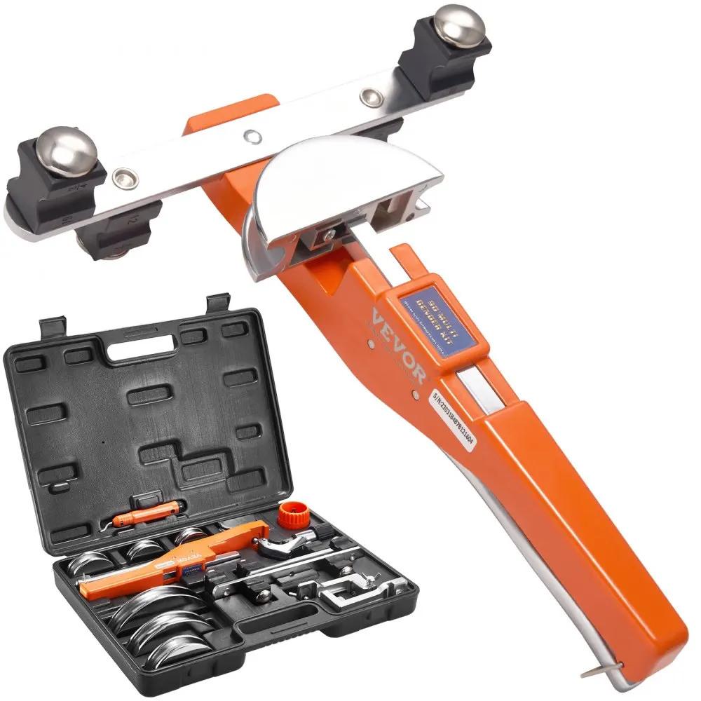 Vevor-tubo Bender Ratcheting Reverse Tubing Bending Tools Dies Pipe Cutter para ar Condicionado Reparação Frigorífico