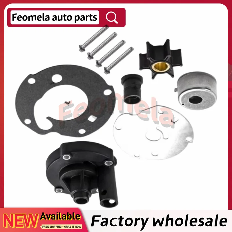 0763758 778166 391391 1954-1979 763758 For Johnson Evinrude 5.5 6 7.5 HP Outboard 5.5HP 6HP 7.5HP Water Pump Impeller Repair Kit