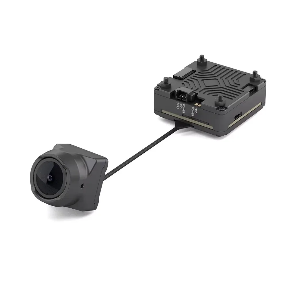 CADDXFPV Farsight AI Smart Zoom Analog FPV Camera with AI Box 0 Lux 1500TVL 122.5° FOV 1-8x Fast Zoom for RC Drone