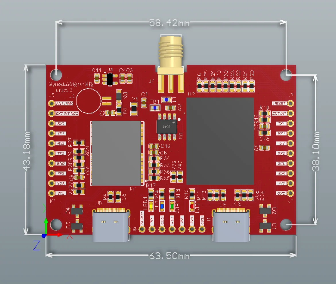 Zed-F9P Multi-Frequency High-Precision Gnss Module, Using Neo-D9S L-Band Gnss Correction Data Receiver With a Clear View of the Sky, Especially a Clear View to the South, This Combination Will Provide Centimeter-Level Precision Positioning Without the Need for Separate Rtk or Ntrip Corrections. For Use Only in the United States and Europe.