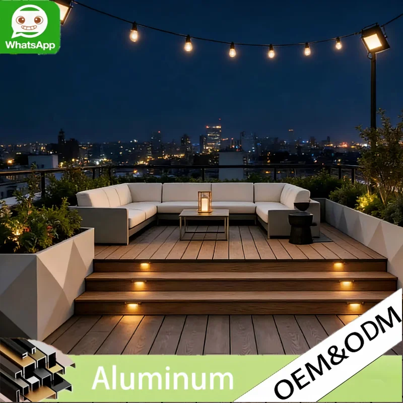 Heavy Duty Embossed WPC Composite Decking Low Maintenance Waterproof Anti Slip UV Resistant Easy Install Outdoor Decking