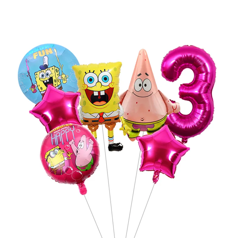 Niedlicher SpongeBob-Themen-Partykerzen-Geburtstagstorten-Topper für Kinderfeier-Dekoration – Detail 12
