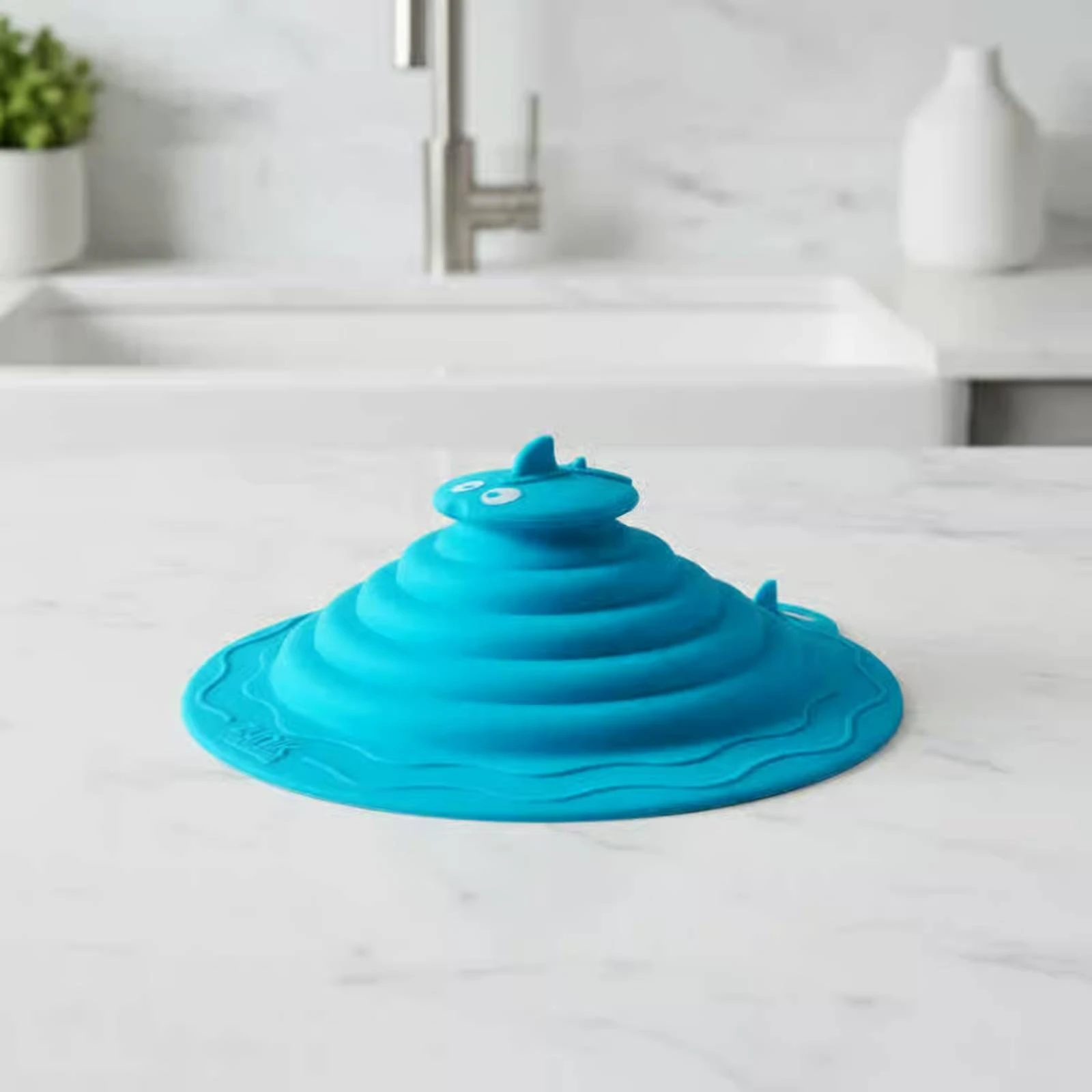 Silicone Sink Stopper Stepped Rings Silicone Drain Stopper Home Accessory Easy to Clean Household Item Aqua