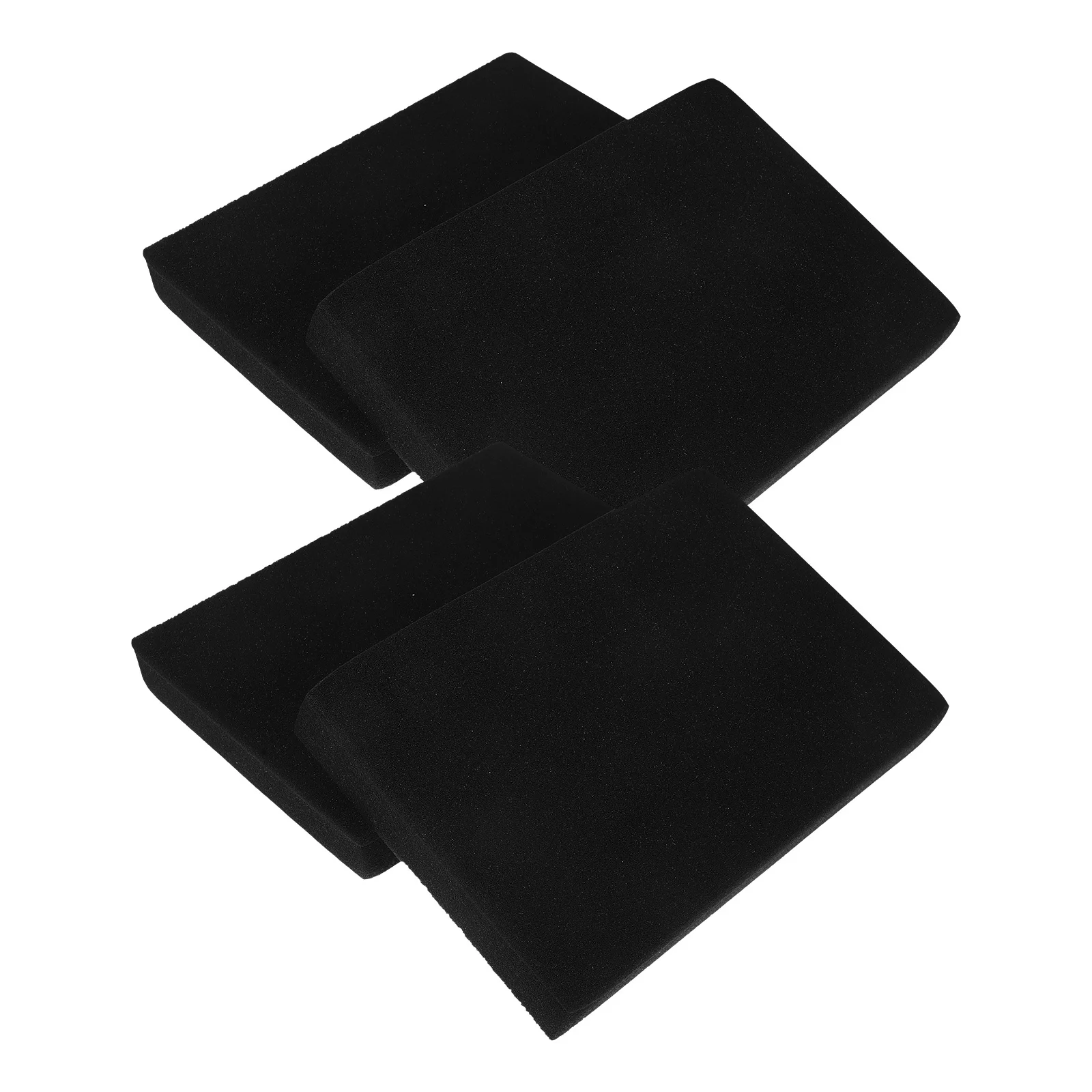 

2pcs Speaker Isolation Pads High-Density Foam Sound Absorption Studio Monitor Mount Angle Adjustable For Office