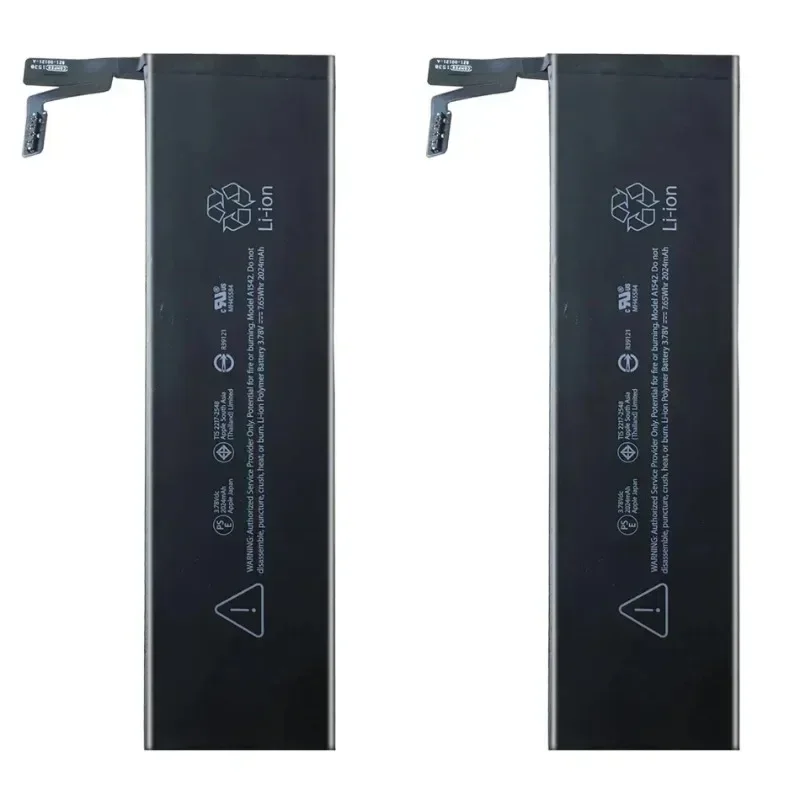 2024mAh Trackpad2 Rechargeable Portable Laptop Battery for Apple Magic Trackpad 2 A1542 020-8446 Touchpad Replacement Batteries