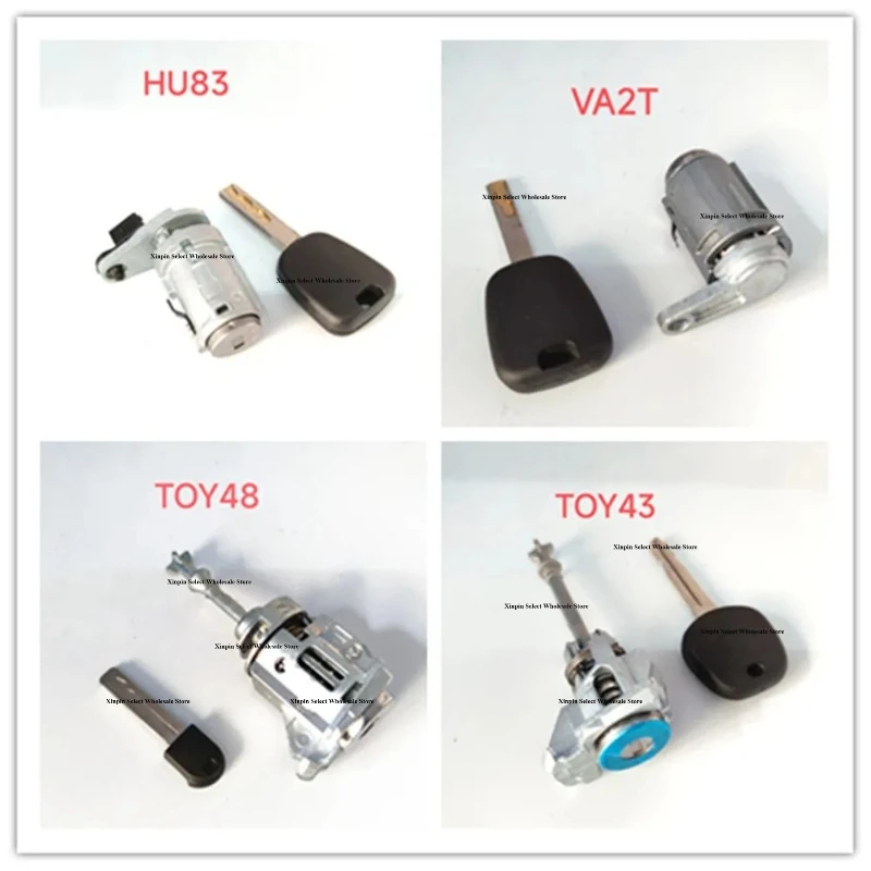 

Car Key Door Lock Left Right Cylinder for Hu66 Hu101 Hu100r Hu100 Hy22 Hon66 Toy48 Cylinder Repair Ignition TOY43AT HU64 AUTO