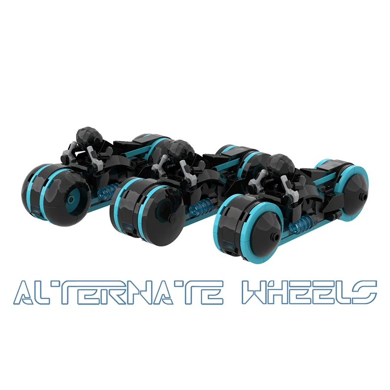 228 elementów MOC Lightcycles 2.0 TRON Legacy Ideas CUUSOO Klocki Konstrukcyjne Model Prezent na Boże Narodzenie Zabawka Edukacyjna dla Dzieci