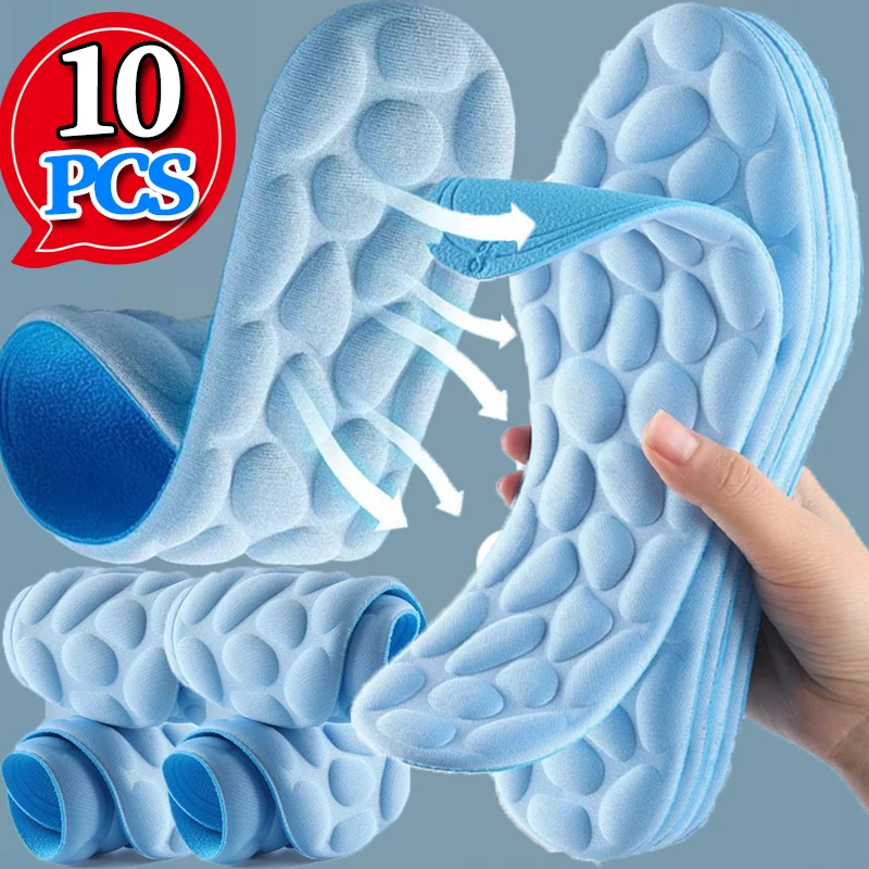 ソフトマッサージ低反発インソールスポーツランニングシューズインサートソール通気性クッションパッド女性男性足整形外科インソール
