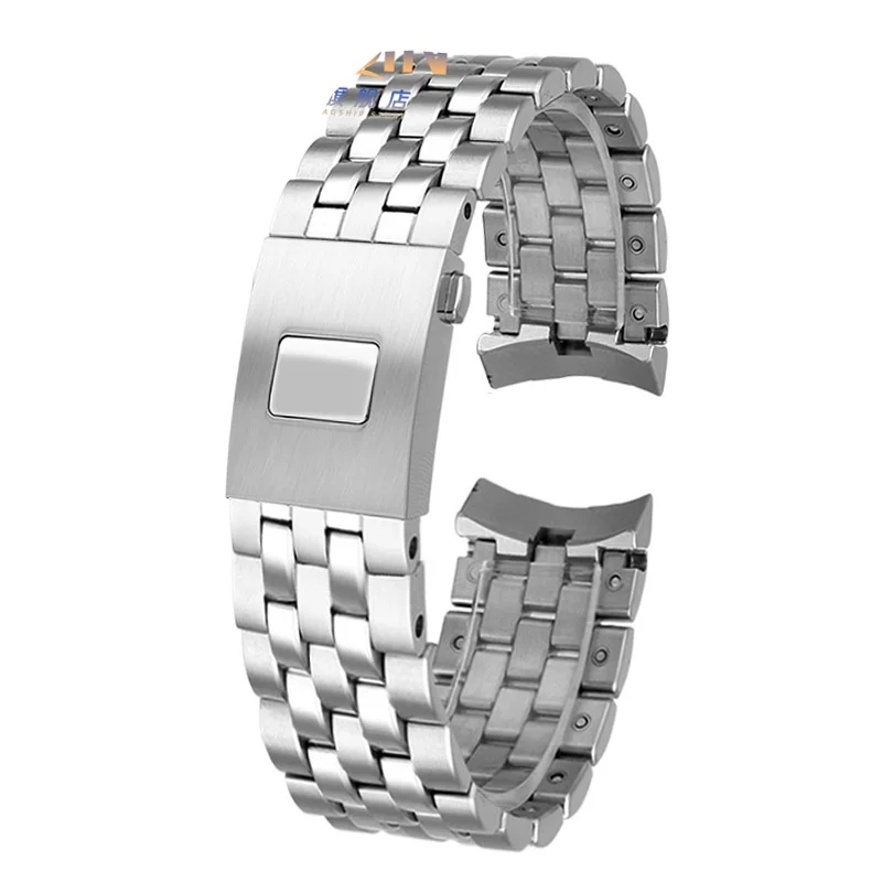 ل IWC الطيار حزام ساعة اليد 20 مللي متر 21 مللي متر مارك السابع عشر الثامن عشر الأمير الصغير IW377714 IW377717-الفولاذ المقاوم للصدأ الدقة استبدال الفرقة