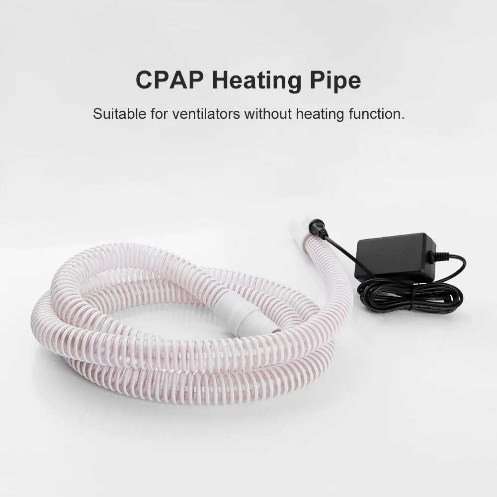 Universal CPAP Heating Tube Fit for CPAP Respirator Ventilator Breathing Auto CPAP BiPAP Device Heated Hot Tube Hose Accessories