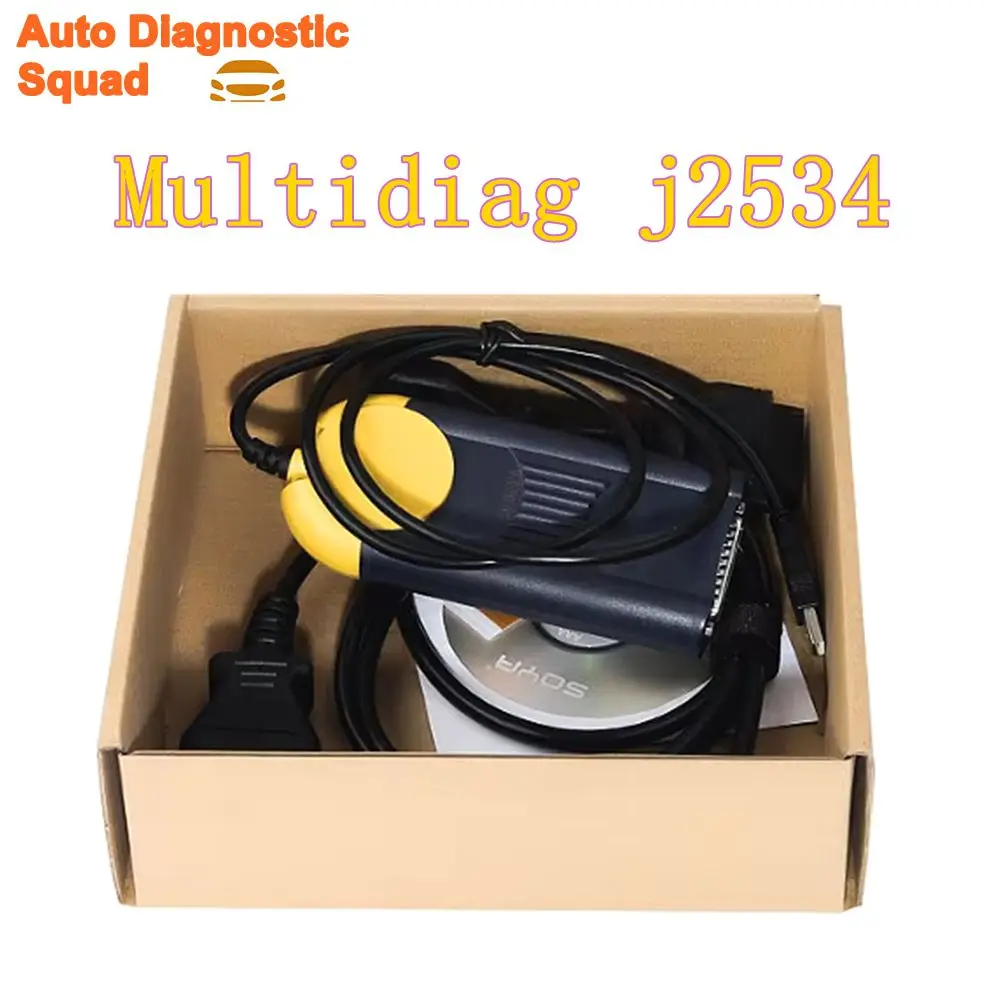 Image of 2026 Hochwertiges V2018.3 Diagnosegerät Actia Multi-Diag Multi Diag Access J2534 Schnittstelle OBD2-Gerät Multidiag J2534