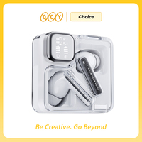 QCY MeloBuds Neo True Wireless Bluetooth Earbuds Digital Display Transparent Case Earphone 4 Mics ENC Multipoint Connection IPX5