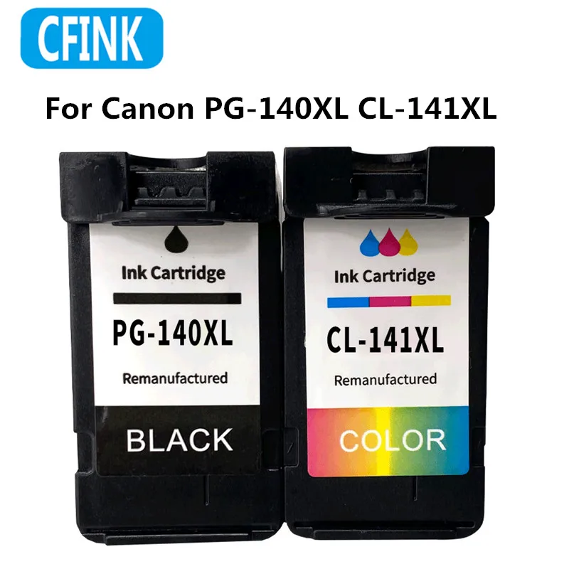 PG140XL CL141XL cartucho de tinta compatibles Canon PG-140XL CL-141XL For Canon PIXMA MG2110/2210/3110/3210/3510/3610 Printer