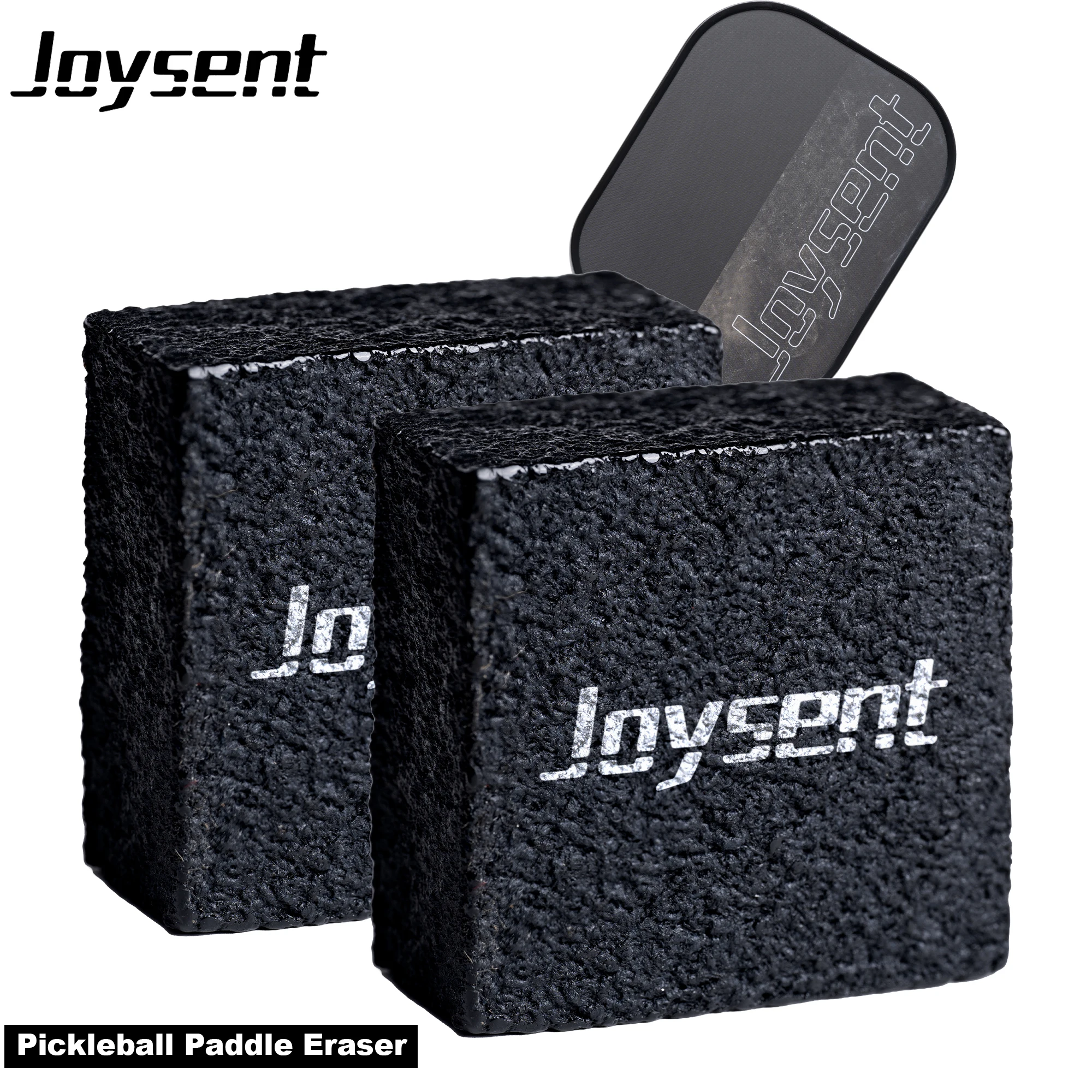 Joysent Pickleball Paddle Eraser Carbon Fiber Pickle Ball Racket Cleaner Rubber Eraser To Remove Ball Residue Dirt And Scratches