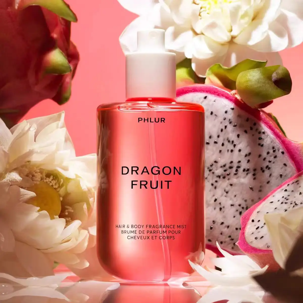 

PHLUR Dragon Fruit Спрей для тела - Ароматный спрей для волос и тела - Спрей для тела Dragon Fruit, Peony, Sandalwood и Vanilla (3,4 унции)