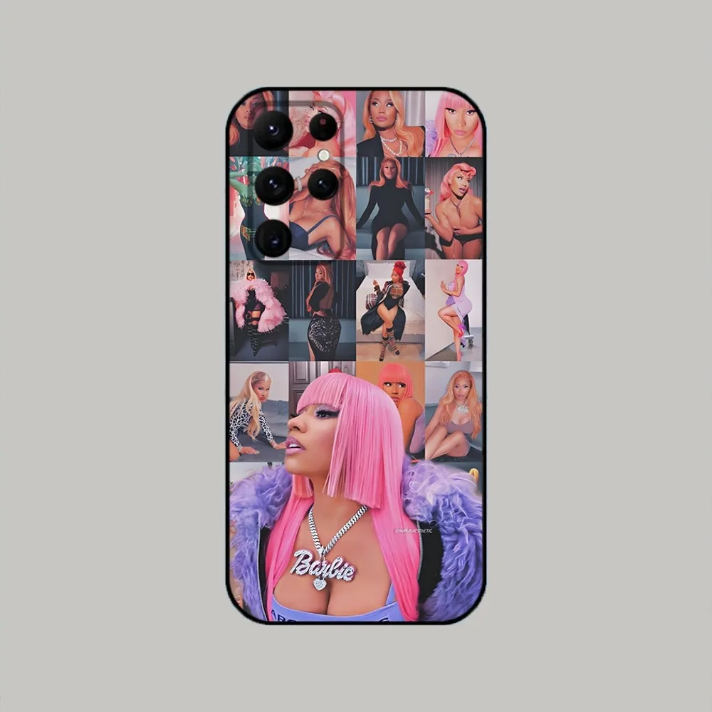 Nicki M-Minaj Rapper   Phone Case For Samsung Galaxy A20,A21s,A22,A31,A32,A52,A53,A72,73,A80,A91 Soft Black Cover