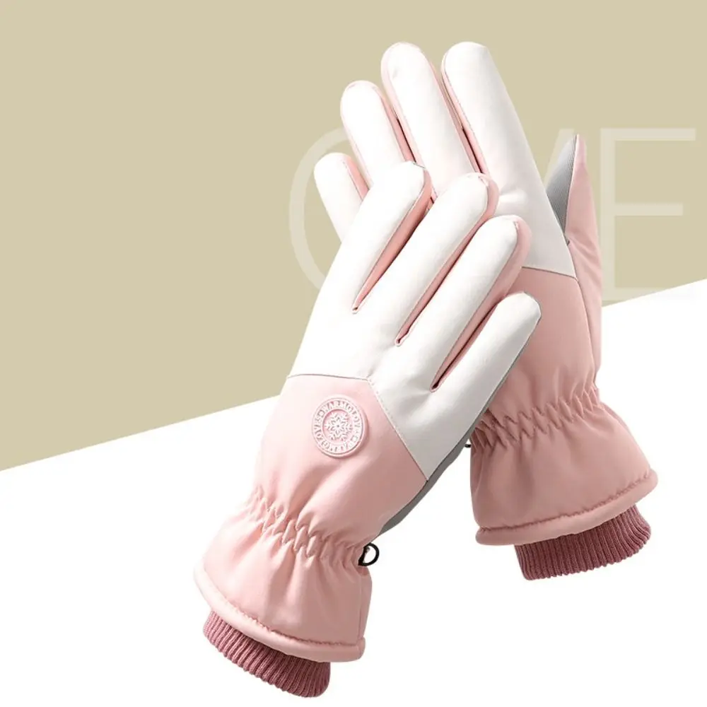 New Winter Warm Touchscreen Ski Gloves Non-slip Snow Snowboard Outdoor Sports Mittens Thicken Windproof Cycling Gloves