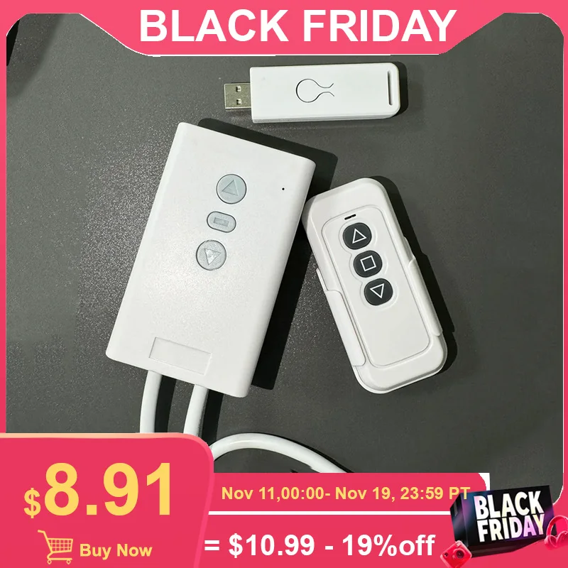 

New Universal Wire Remote Control for Electric Projector Screen Lifting Switch Controller Screen Trigger One click linkage