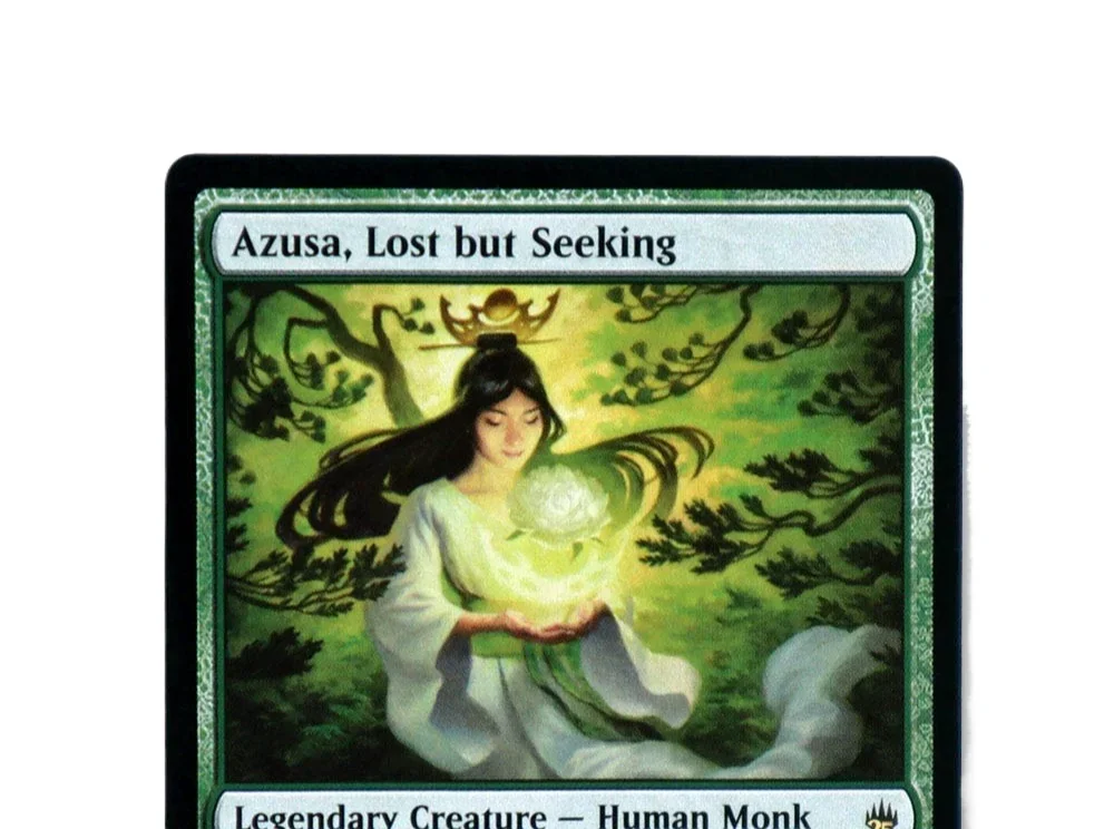 (Azusa، فقدت ولكن تسعى) بطاقات الوكيل السحرية Holo/Foil TCG لعبة جودة الوكيل لوحة تجميع اللعب أوراق التداول الوكيل #5