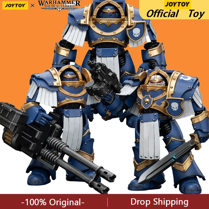 

JOYTOY Warhammer The Horus Heresy 1/18 Action Figures Ultramarines Cataphractii Terminator Squad Model Boy Toy Collection model
