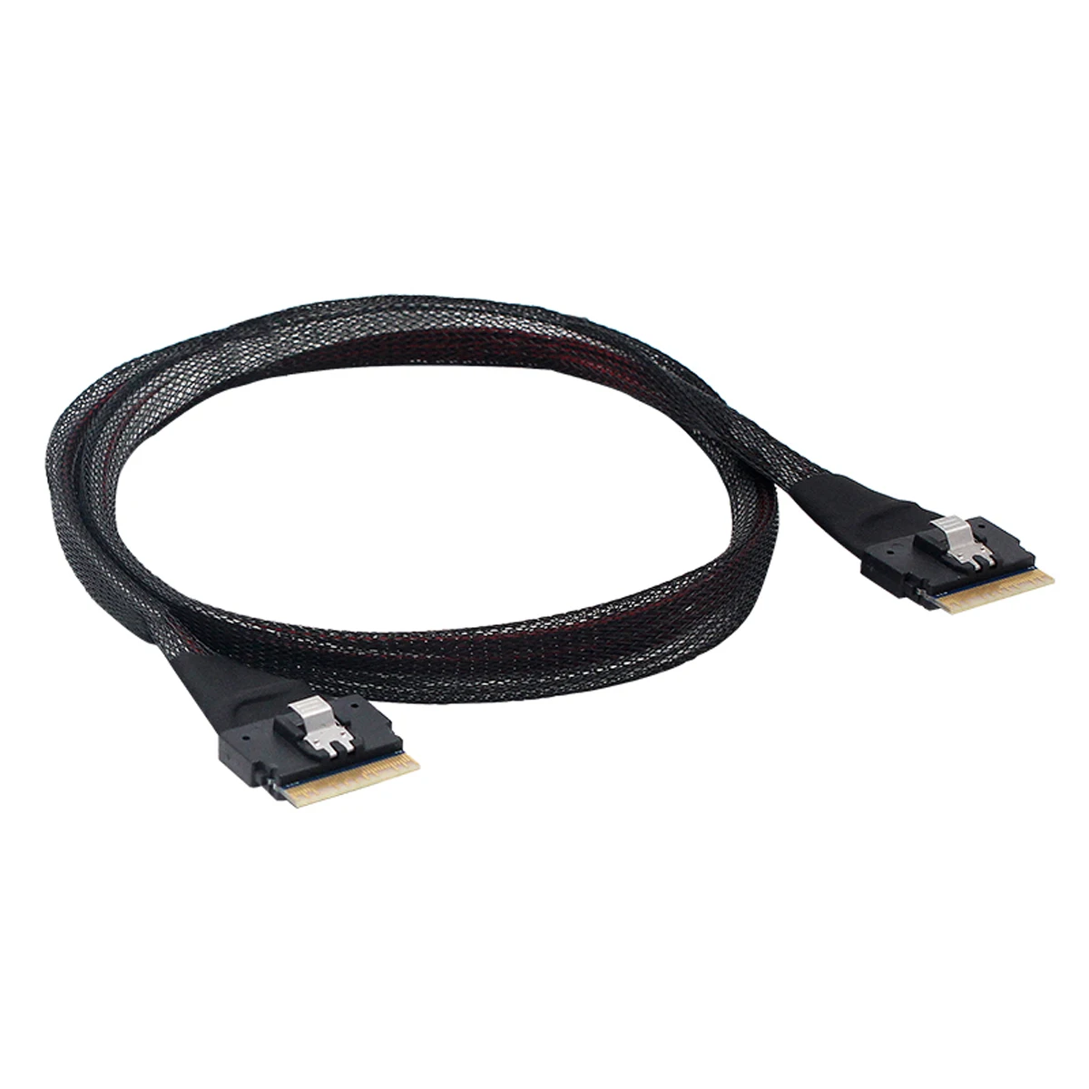 

SFF-8654 74Pin Slim SAS to PCI-E Slimline SAS 4.0 SFF-8654 8i 74pin Host Cable