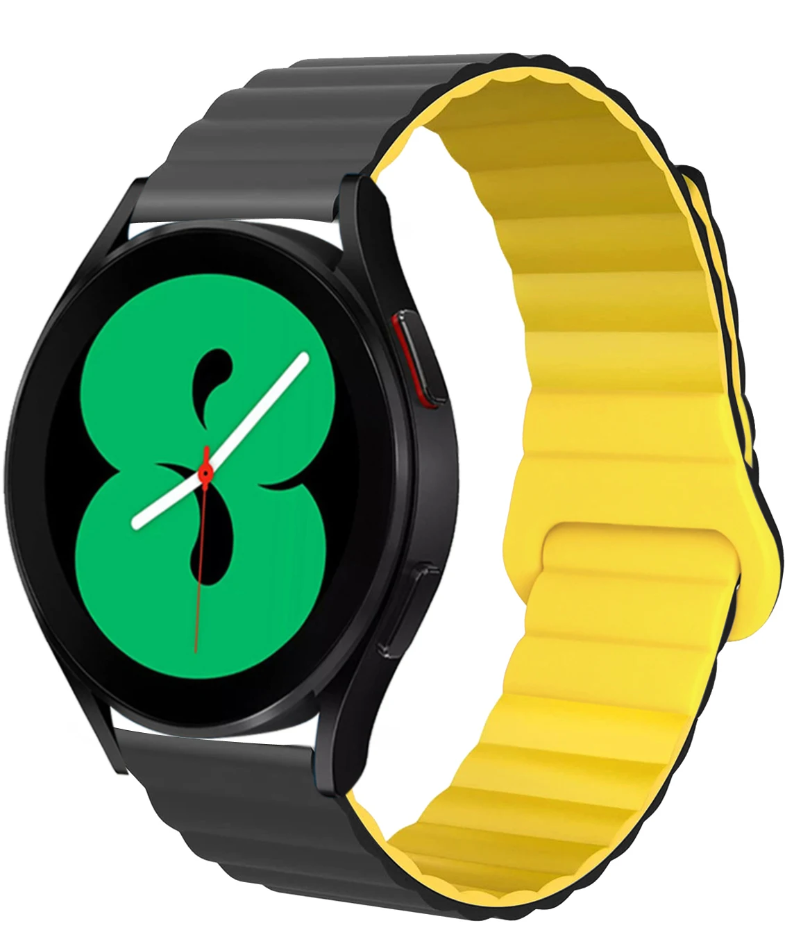 20/22mm Band for samsung galaxy watch 5 pro/4 6 classic 46mm 42/active 2 Magnetic Silicone bracelet Huawei watch gt 2/Pro strap