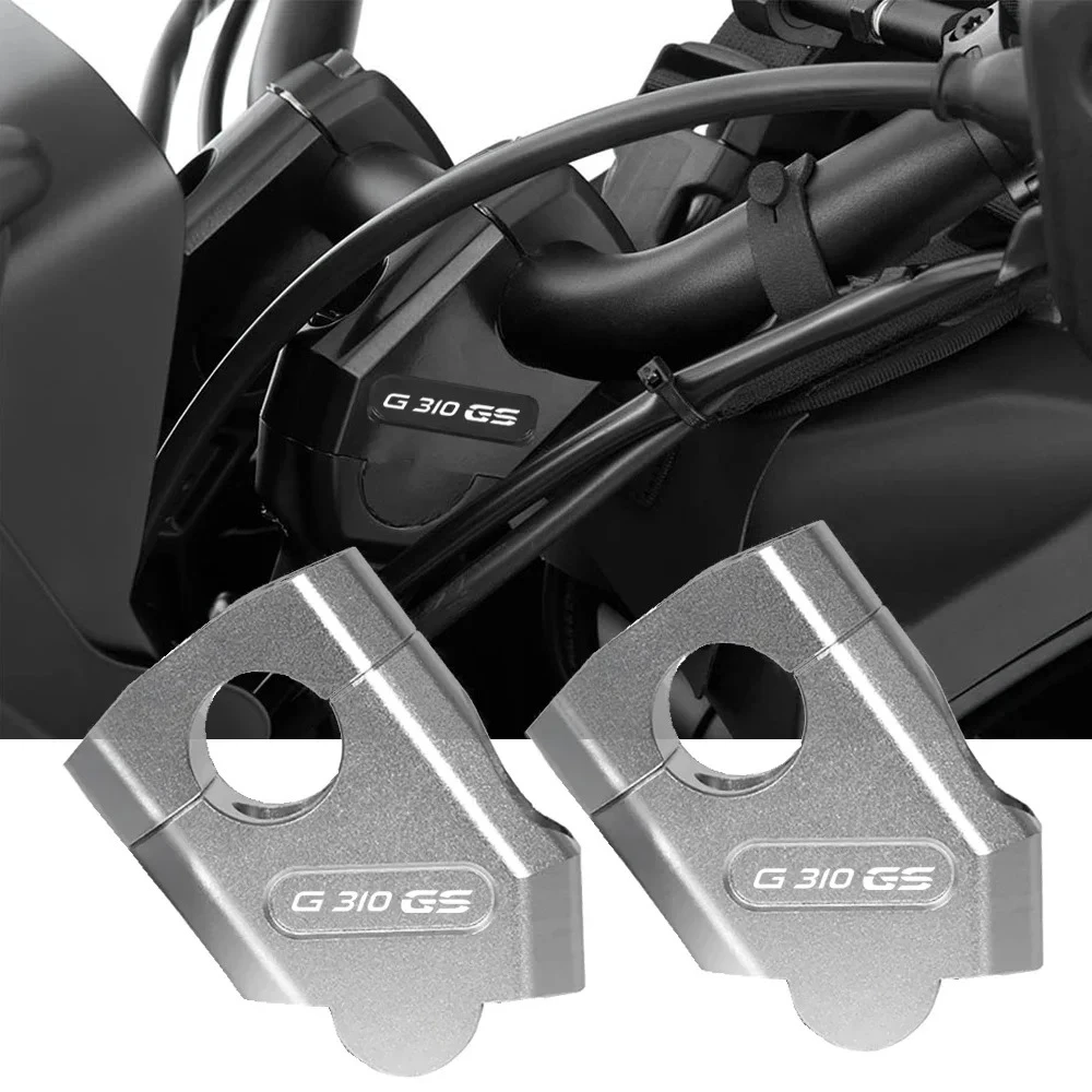 

CNC Handlebar Riser Clamp for BMW G310GS G 310 GS – Handle Bar Lift Extension Mount Adapter Motorcycle Accessories
