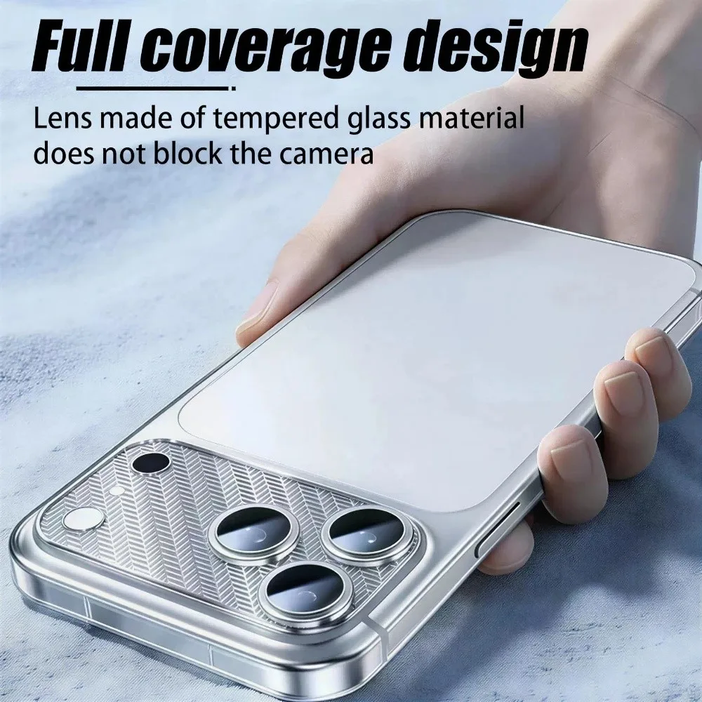 Premium AR HD Camera Lens Protector for iPhone 17 Pro 17 Pro Max Tempered Glass Anti-Scratch Anti-Fingerprint Full Coverage Film