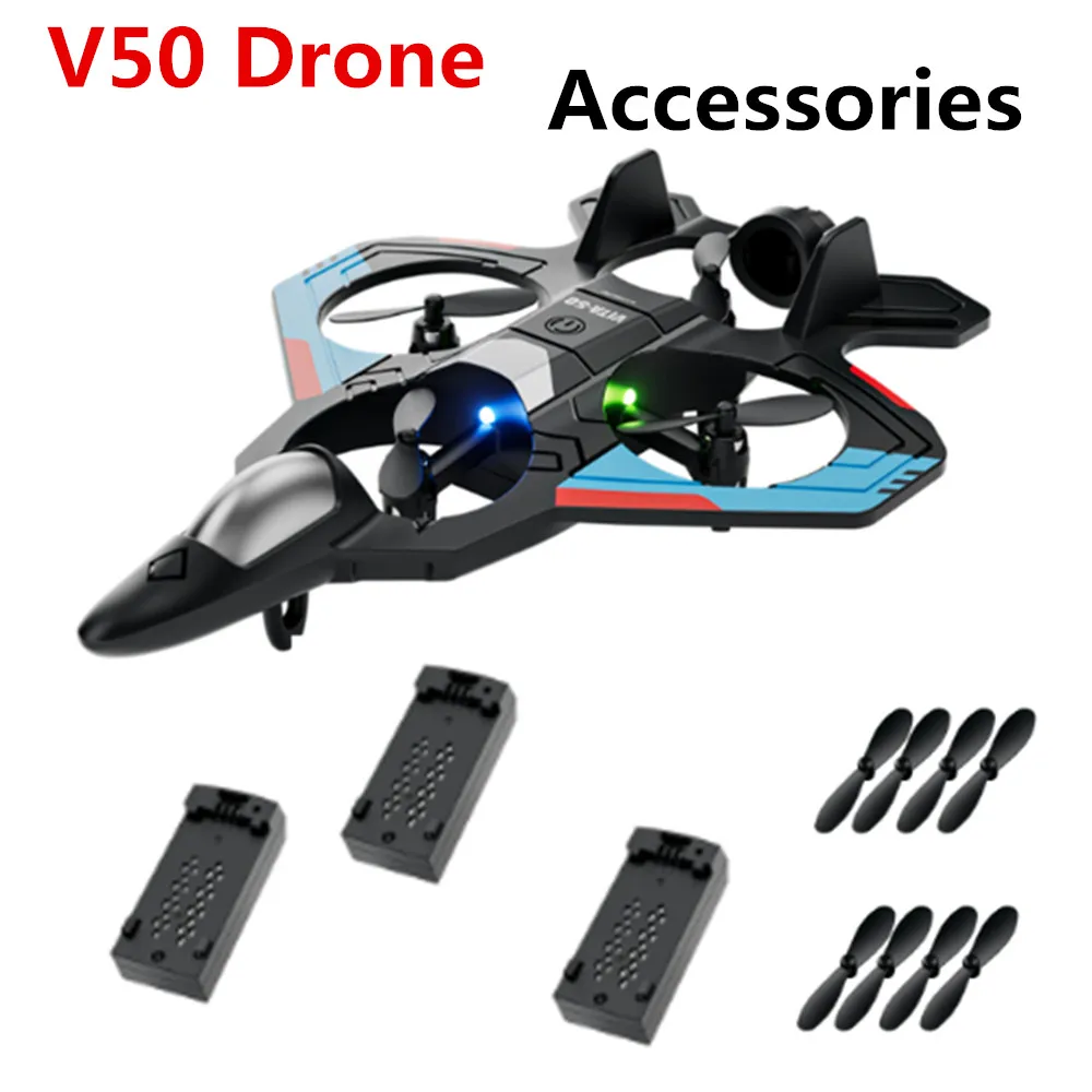 

V50 RC Plane Accessories 4D-V50 Battery V50 Propeller Maple Leaf