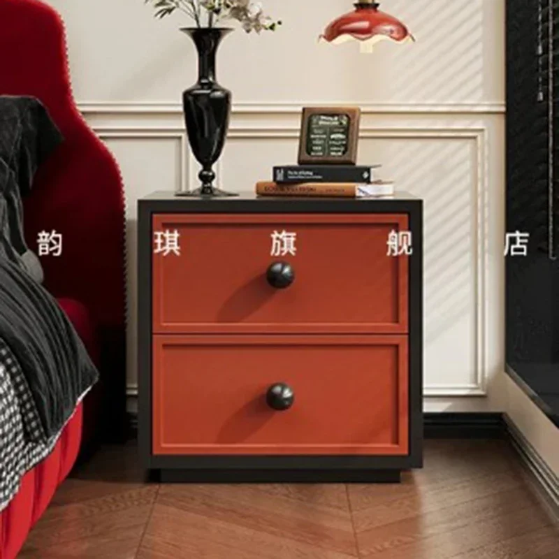 Luxury Wooden Bedside Table Cute Nordic Exquisite Glamour Cheap Night Table Modern Luxury Mesitas De Noche Postmodern Furniture