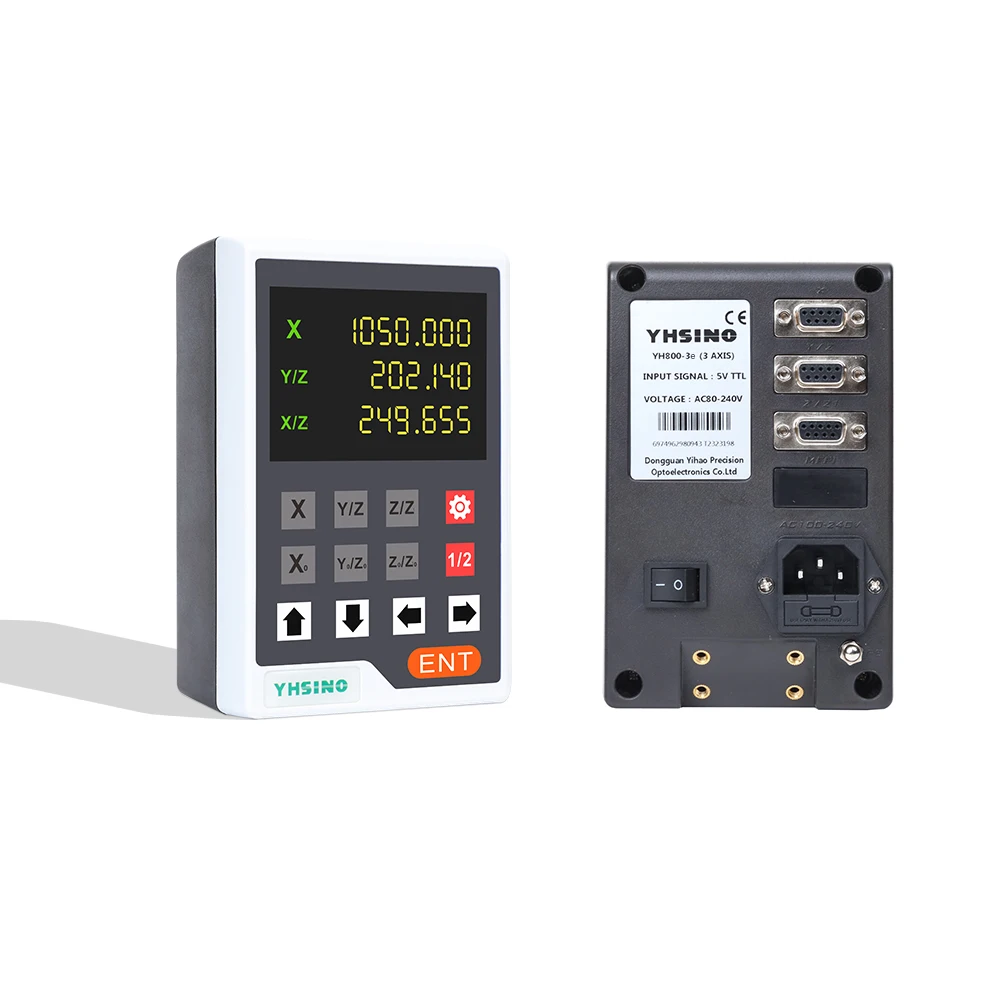 Mini Dro Display Digital Readout YH800-2E YH800-3E TTL DB9 for Lathe CNC Mill Machines