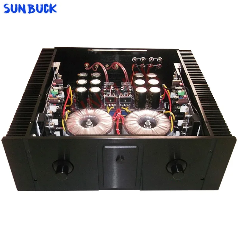 SUNBUCK Re-engraved KRELL KSA100 Class A HIFI Rear Amplifier MJE15032 MJE15033 KSA100MKII 250W Stereo