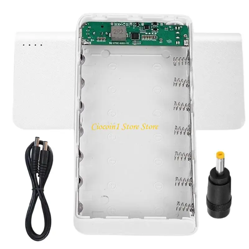 A3PC Modular 18650 Charging Case 7 Slot ABS Housing USB Input Output Charging Support