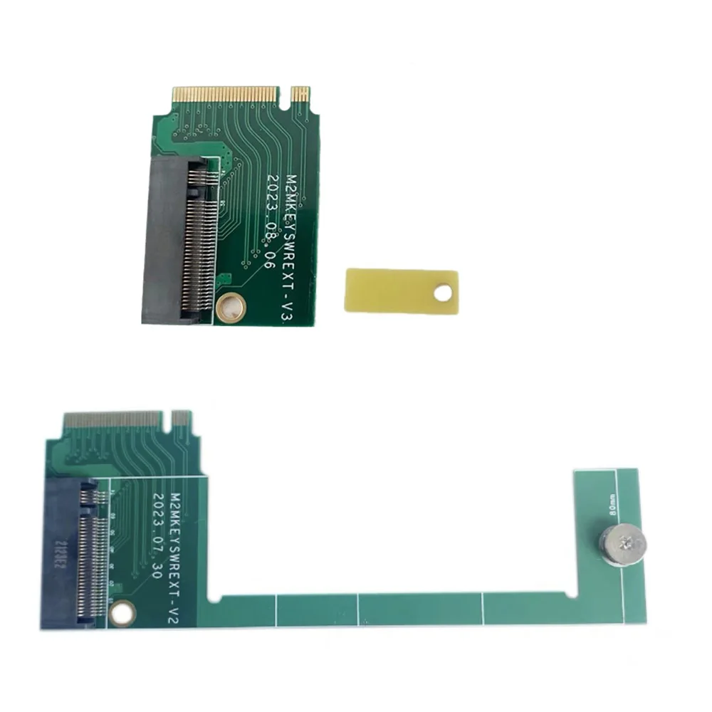 

PCIE4.0 For Rog Ally SSD Memory Card Adapter Converter Transfer Board 90° M2 Transfercard for RogAlly Handheld Board Accessories