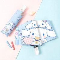 Sanrio Cinnamoroll Umbrella Sunscreen UV Protection Parasol Women's Fully Automatic Sunny Rainy Foldable Umbrella Sunshade Gifts