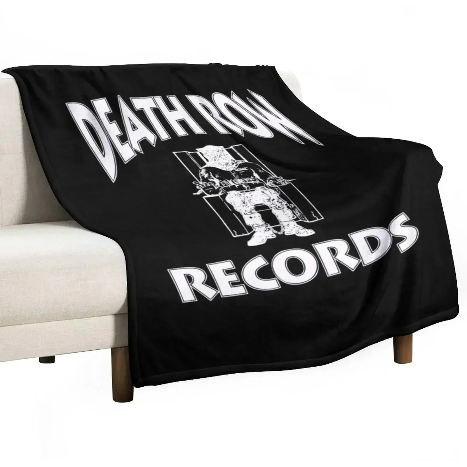 

Death Row Records Throw Blanket bed plaid Weighted Blankets