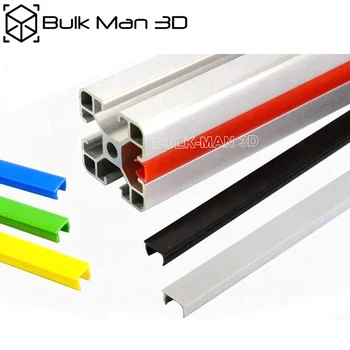 10 stks/partij 8mm Hard Slot Cover 1000mm Lengte Platte Afdichting Panel Houder voor 30/40Serie EU Aluminium Profiel