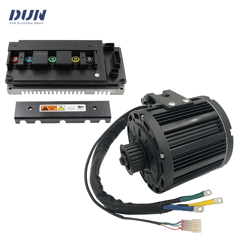 QS138 Rated 4000W Peak 12KW Mid Drive Motor With EM150 Controller for Adult Electric Motorcycle Scooter