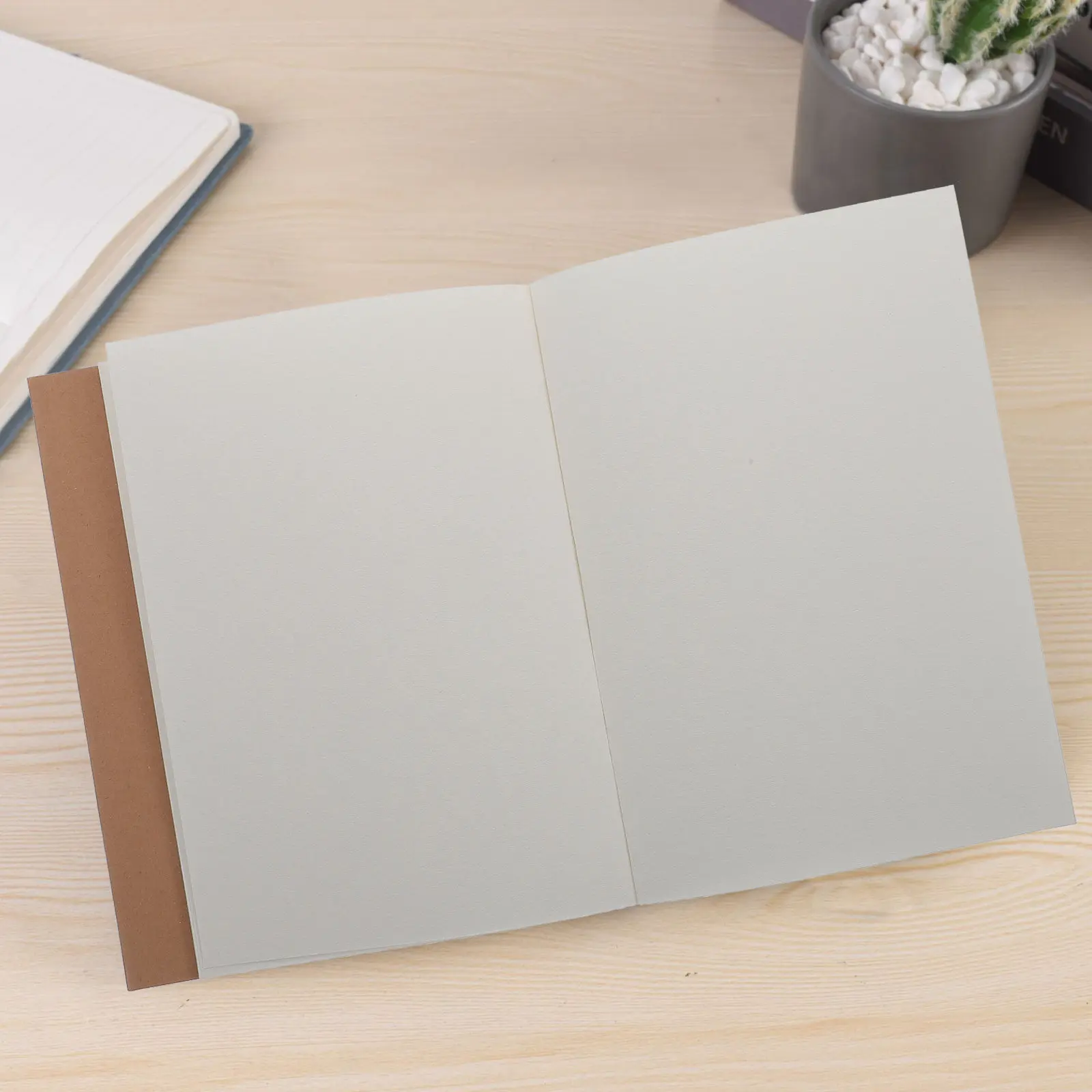 

Blank Sketch Book Simple Design Perfect for Students Painting Drawing Paper Sketch Pad Portable Drawing Book Student