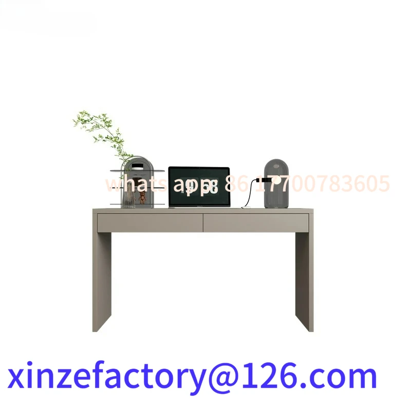 

Customizable HXL dresser minimalist desk bedroom end of bed makeup table light luxury writing table