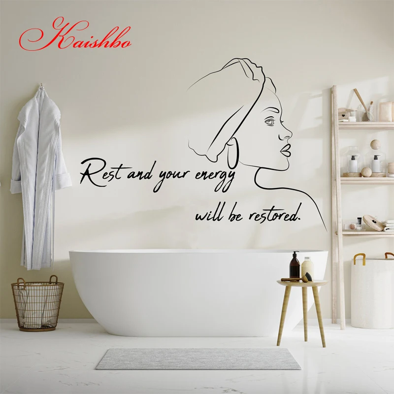 

Kaishbo Quotes Spa Salon Wall Decals beauty Women Face Aesthetics Business Studio Decor Sticker Interior Mural Q038