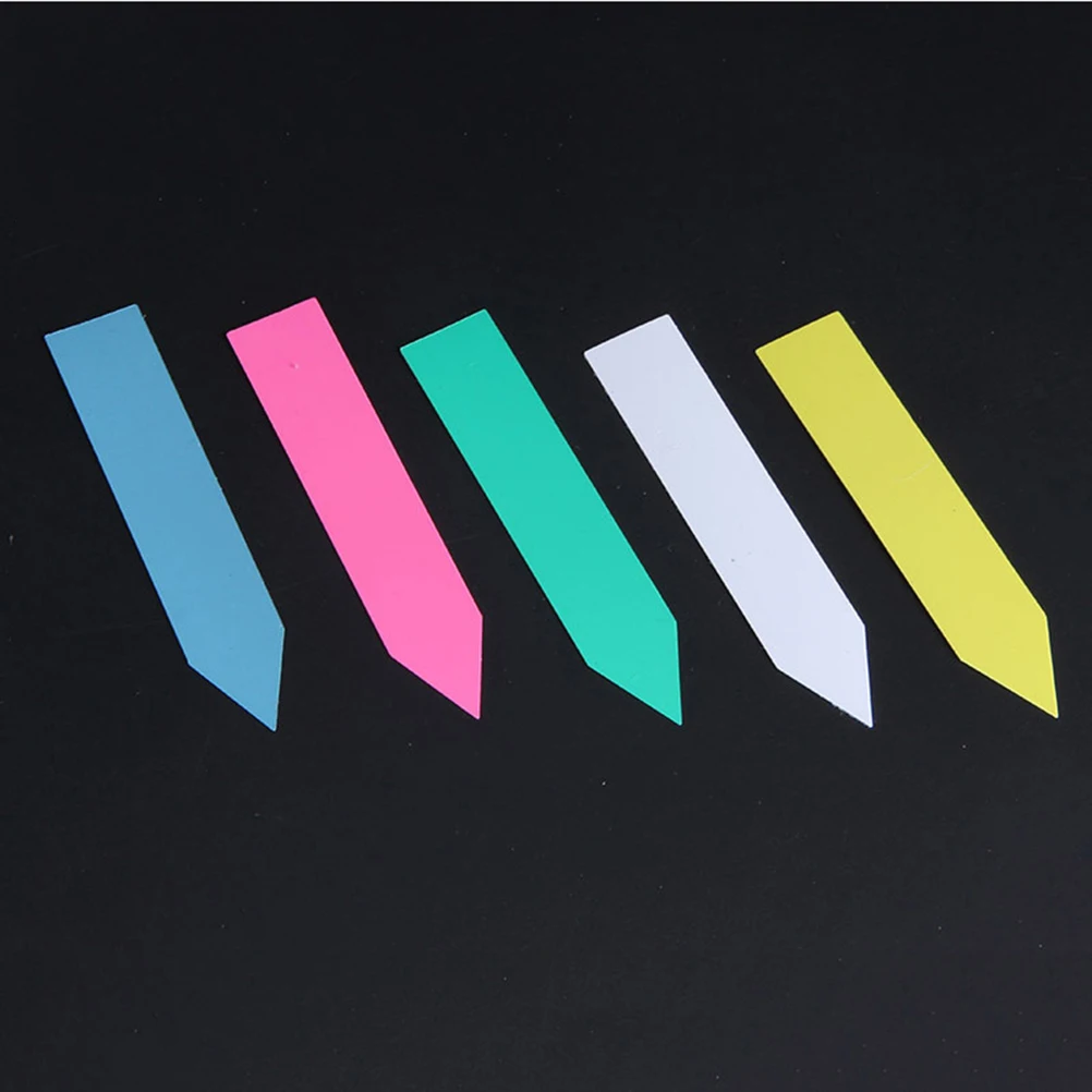 

500pcs Plant Labels Small Size Waterproof Reusable Nursery Markers Plastic Stakes Weatherproof Garden Supplies