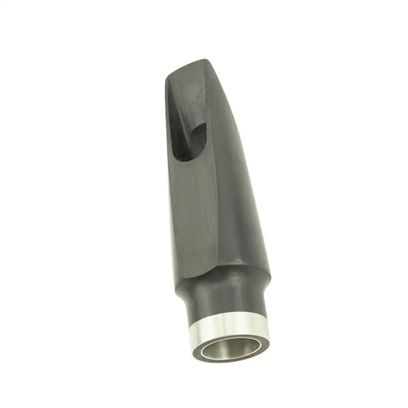 Professional Tenor Sax Purple Sandalwood Half Metal Mouthpiece Inner Outer Reinforcement Tone Enhancement