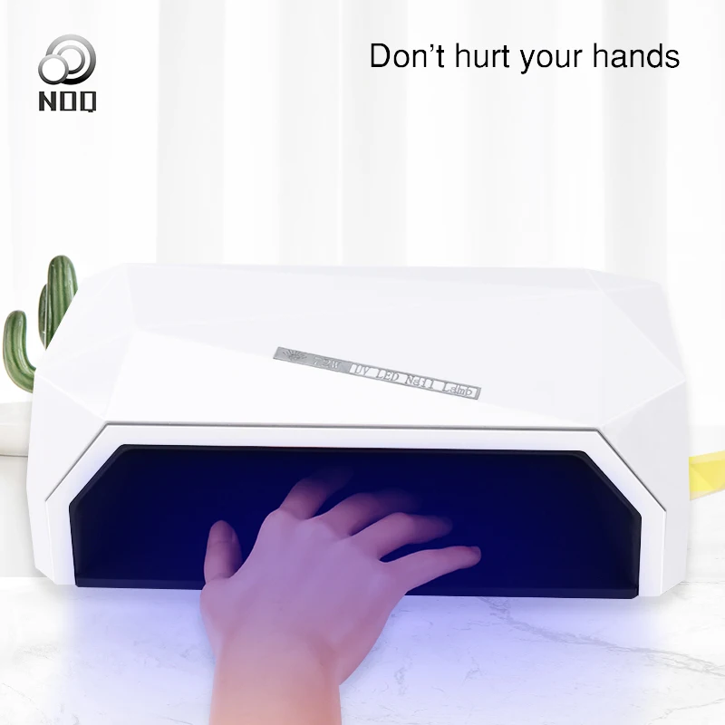 NOQ 42LED UV LED Lamp Nail Dryer With Makeup Mirror Fast Dry LED Nail Drying Lamp Curing Gel Nail Polish Gel Manicure Machine