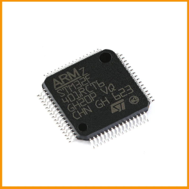 5Pcs /Lot New Original  STM32F401RCT6 STM32F401  Microcontroller IC 32-Bit Single-Core 84MHz 256KB (256K x 8) FLASH l LQFP-64